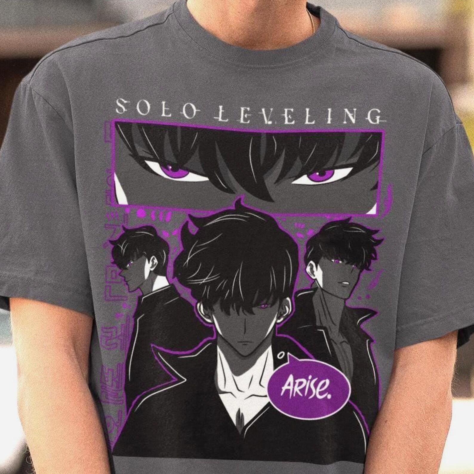 Sung Jin-Woo Shirt -Manga Tshirt,Jin Woo Anime T-shirt,Otaku Apparel 3XL