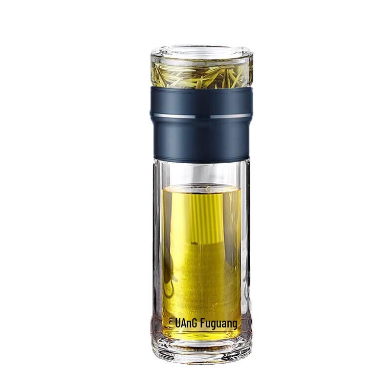 Fuguang Mingdao Tea Master Portable Glass Infuser Bottle