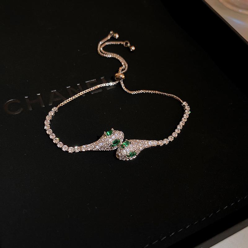 Zirkonia Herz Ausziehbares Armband - Schicker und Vielseitiger Luxusschmuck