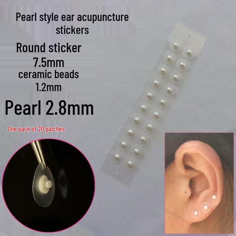 Transparent Crystal Ear Seed and Acupoint Massage Stickers