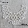 Milk Silk Lace with Imitation Pearls - DIY Sewing Decorative Collars