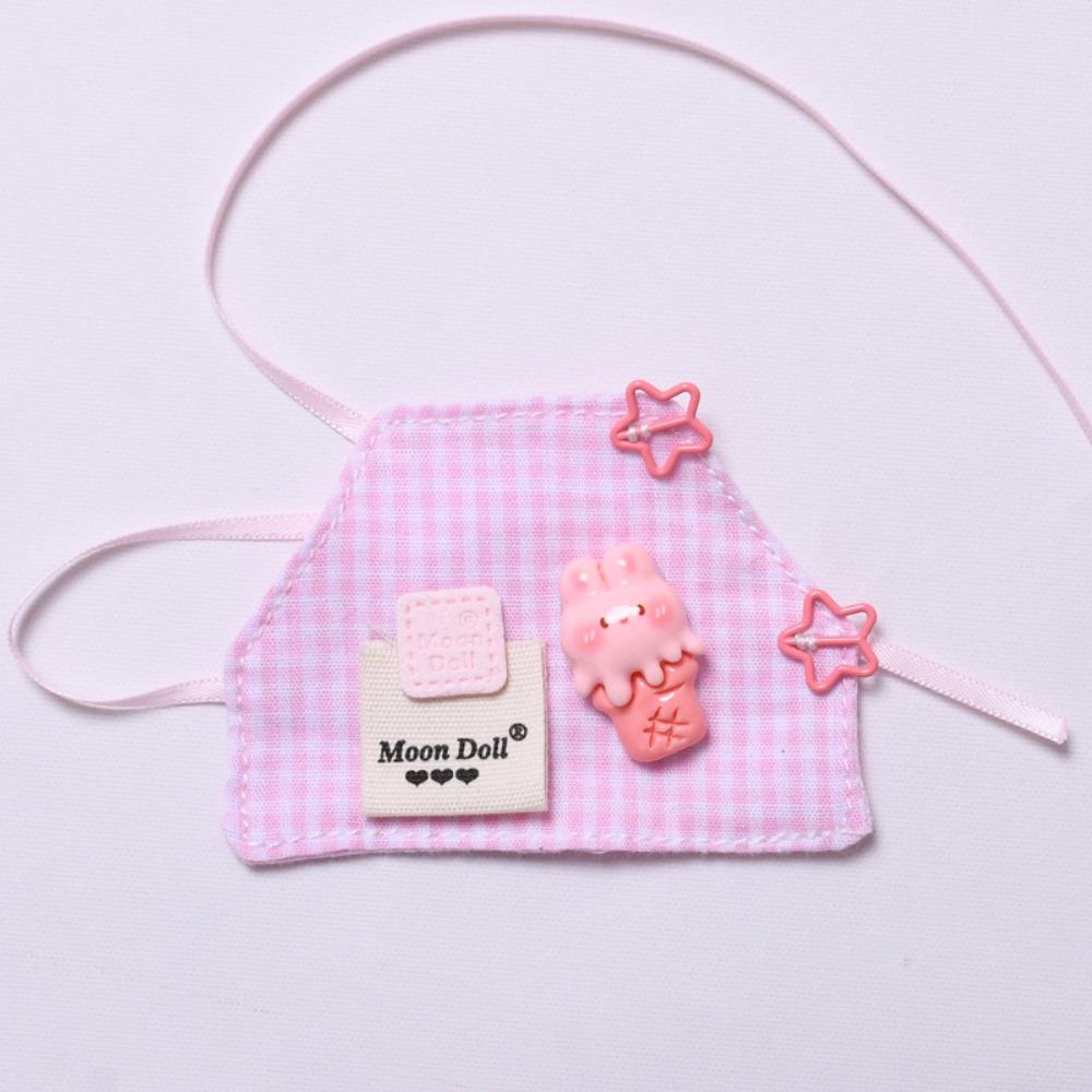 

Полоски&Клетка Стиль Labubu Кукла Пояс Мультяшный Значок 17см Плюшевые Куклы Одежда Детский Подарок Style 2