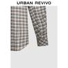 UR2025 Women's Retro Plaid Lapel Shirt