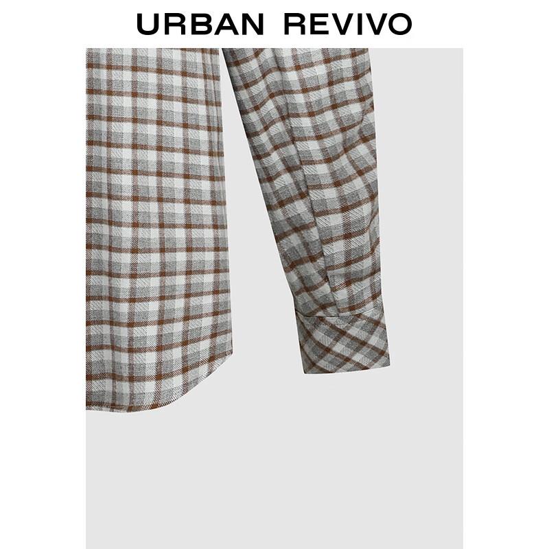 UR2025 Women's Retro Plaid Lapel Shirt