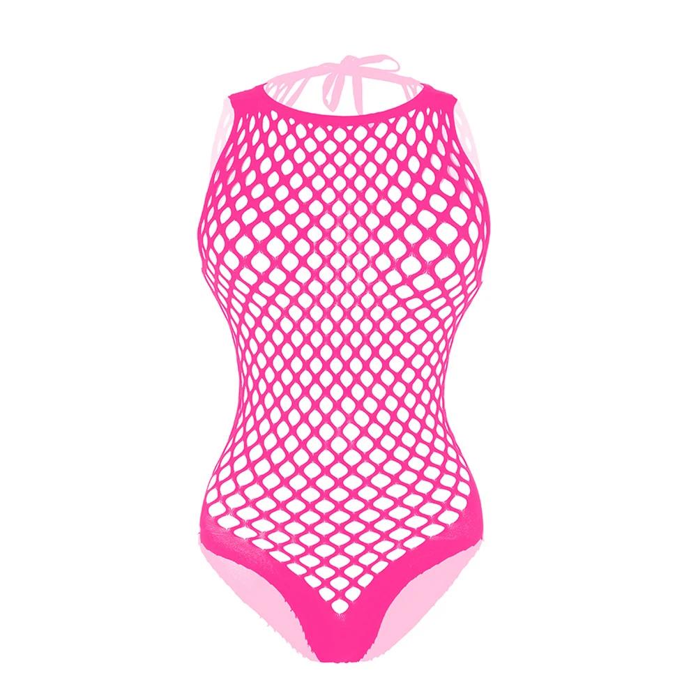 Herren Leotard Sexy Bikini Netz Ausgeschnitten Durchsichtig Bodysuit Atmungsaktives Netz Jumpsuit Schlanke Unterwäsche Nachtclub Binde Hosenträger