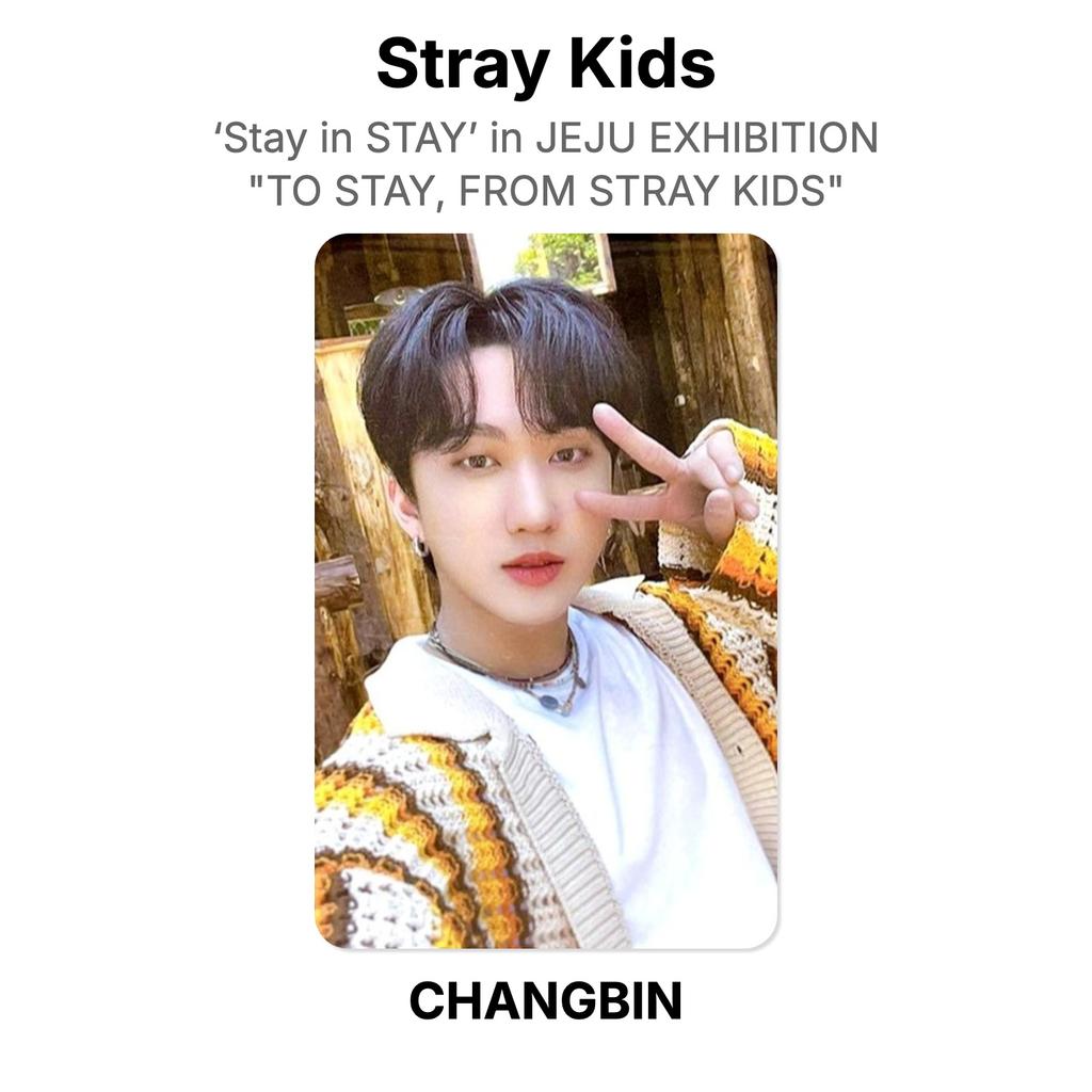 Stray Kids ‘Stay In STAY’ In JEJU EXHIBITION "TO STAY, FROM STRAY KIDS" Official Photocard