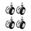 4 Pieces 2 Inch Caster Wheels ,Industrial Casters ,Heavy Duty Swivel for Bench