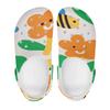 Cute Printed EVA Clogs Adult Unisex Ventilated Lightweight Slip On Casual Shoes Soft Sole Summer Sandals Daily Leisure Wear