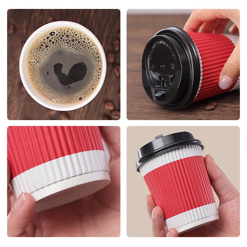 Disposable Double-Layer Corrugated Paper Cups