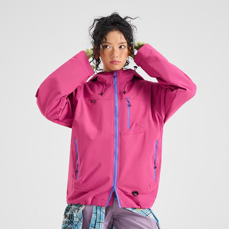 Jacket Jacket Dan Chong Outdoor Windproof Waterproof Jacket Women's New Soft Shell Clothes In Spring