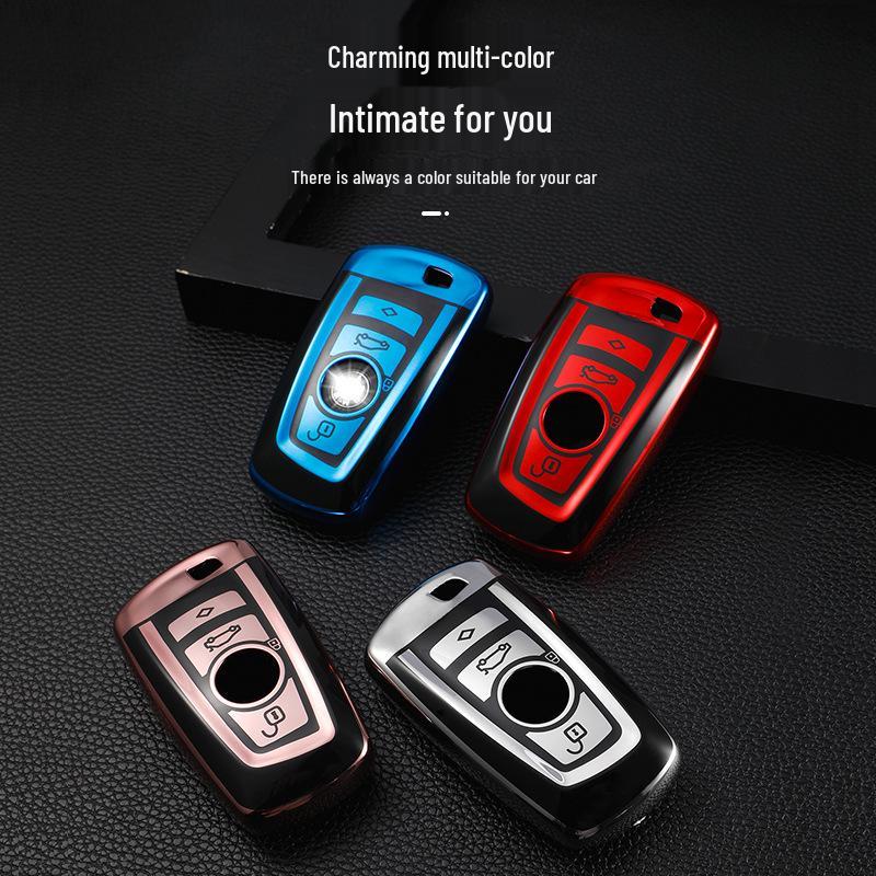 BMW Key Cover for 1, 3, 5 Series 320li - Women's Buckle, Men's x3x4 Car Remote Shell