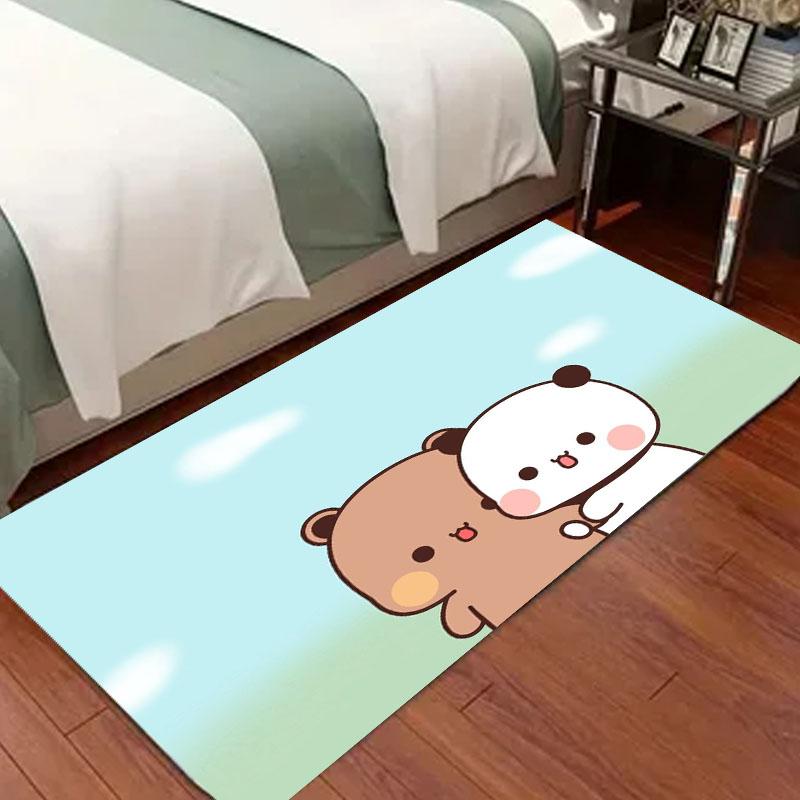 Cartoon Print B-Bubus D-Dudu Carpet for Bedroom Decor Non-slip Home Living Room Sofa Area Rug Hallway Bathroom Kitchen Floor Mat