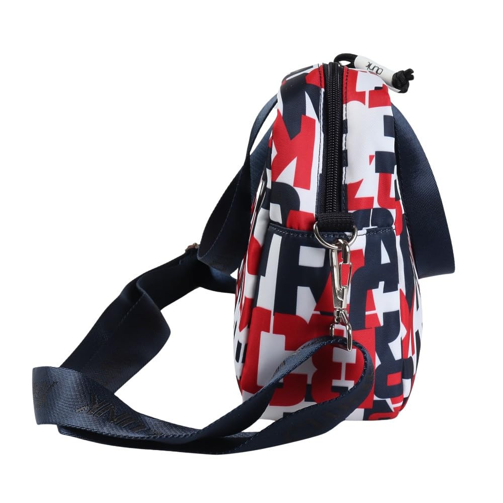 Round Bag RED F Round 2WAY Pouch Red [Crank]