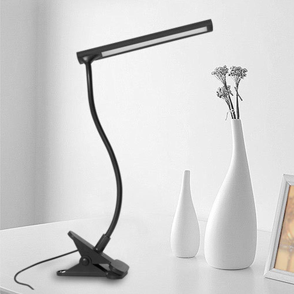 Clip On Desk Lamp USB Powered Desk Light Portable LED Reading Lamp  Painting