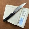 3.5 Inch Paring Knife K890 Powder Steel Blade G10 Handle Cleaver Steak Peeling Fruit Engraving Utility Kitchen Knife With Cover