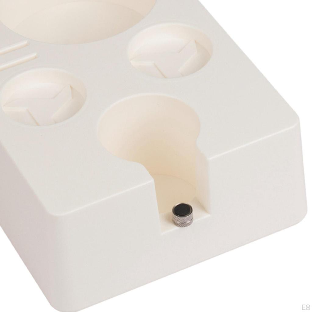 Coffee Holder Espresso Storage Box Universal Tool Non-slip Tamping Station for Countertop