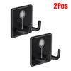 1Pcs No Hole Tennis Racket Holder Storage Rack Racket Hanger Durable Wall Hook