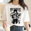 2025 Anime Attack Titan Pattern Harajuku T-shirt Casual Fashion Short Sleeve T-shirt Women's Retro Top T Shirt Aesthetic Clothes
