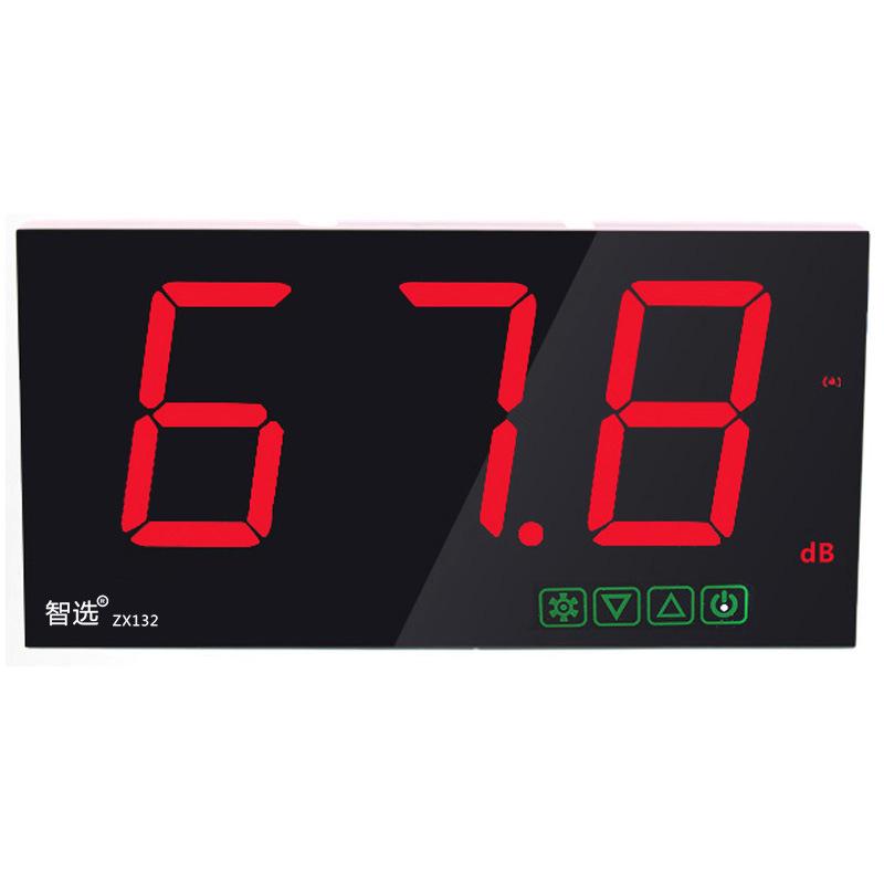 Digital Wall-Mounted Decibel Meter: School Sound Level and Noise Volume Tester