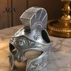 Roman Centurion Cat Costume Helmet, 3D Printed Warrior Mask, for Halloween Funny Cosplay Mask Pet Party Accessories Outfit