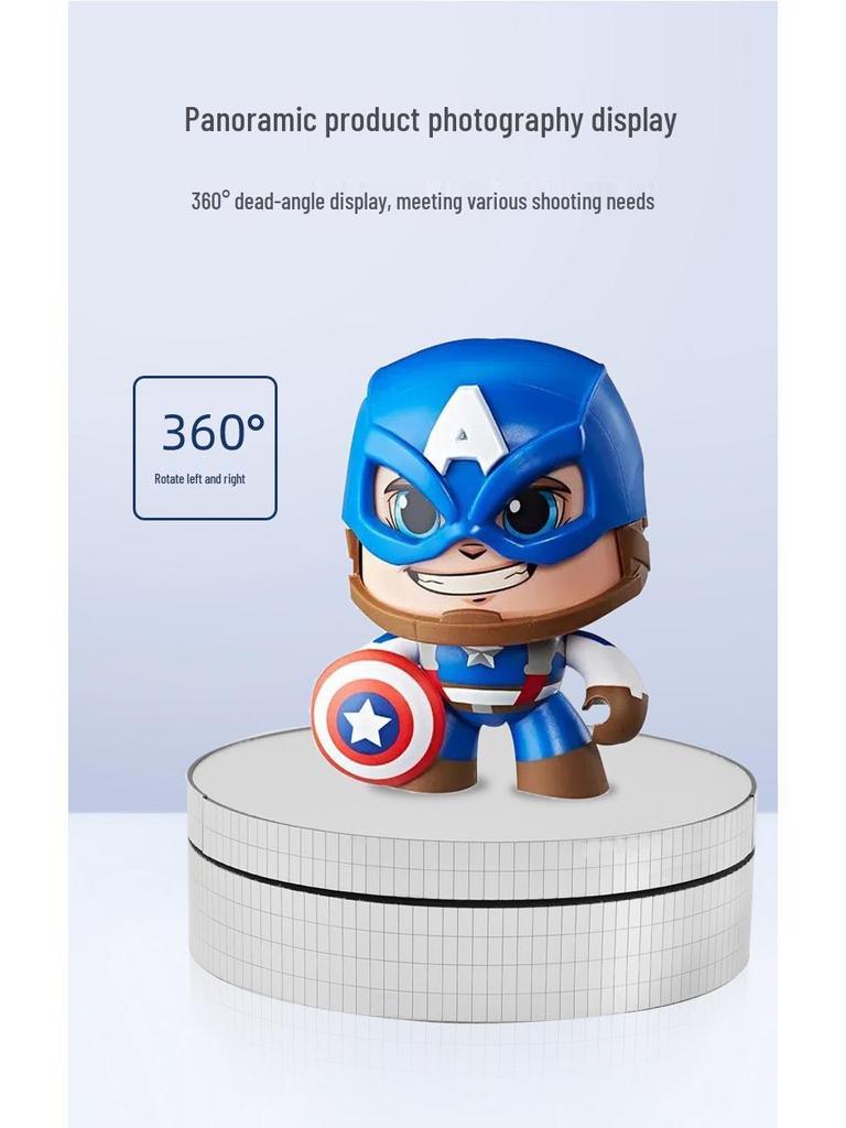 12cm Electric Dual-Use Rotating Display Stand for Photography