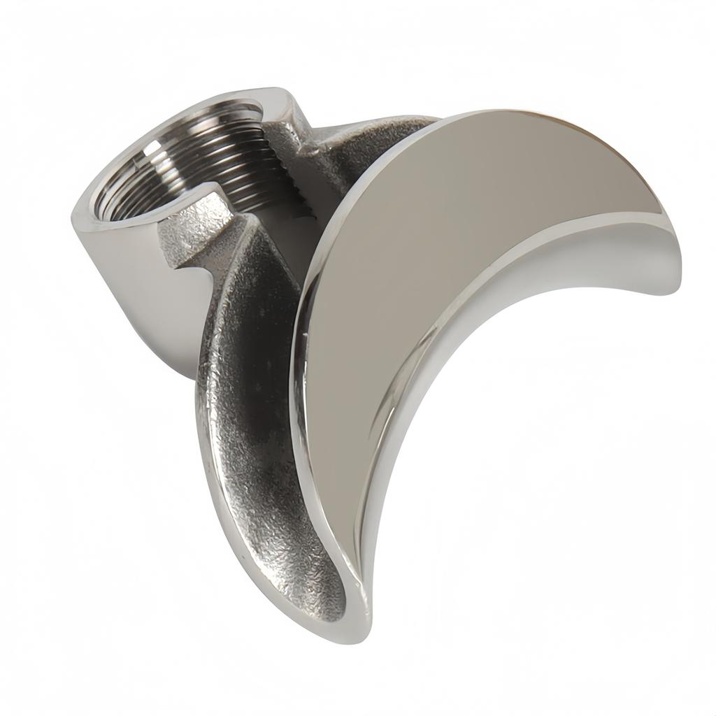 Single Double Portafilter Spout for E61 Coffee Machines Stainless Steel Espresso Parts for Even Coffee Extraction