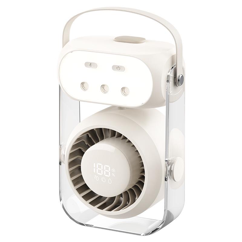 

2026 Silent Rechargeable Ice Cooling Desktop Fan for Home & Office 192*190*265 mm