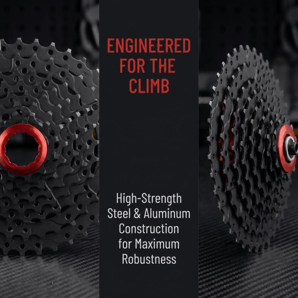 11-46T Mountain Bike Cassette 8 Speed Bicycle Freewheel Road Bike Cassette  for Road Bicycle чёрный