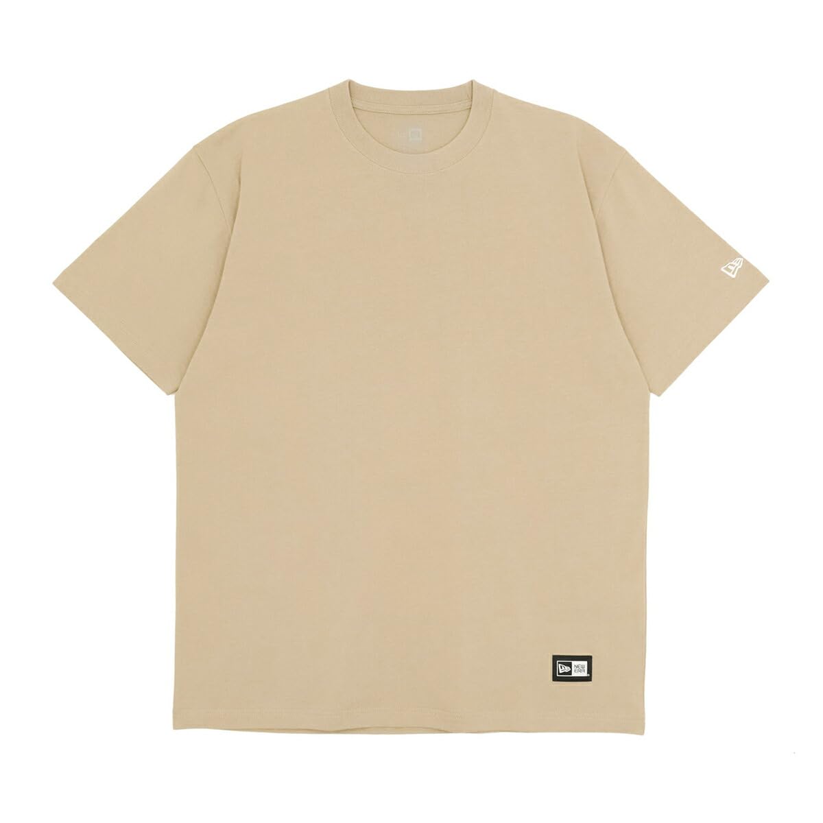 

New Era Хлопковая футболка с коротким рукавом 14683860 NER33A7813 Верблюжий бежевый XL Логотип в рамке Эксклюзивная одежда ONSPOTZ Унисекс Уличная одежда Крутой наряд Сезон путешествий [Новое