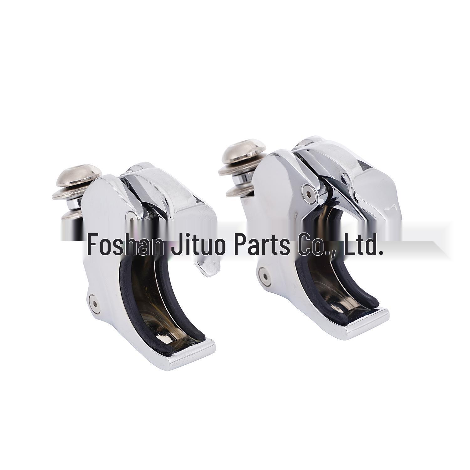

Harley 49mm Detachable Windshield Clamp for Sportster, Dyna, and V-Rod Models Gloss Black