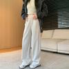 Willow Nail Sweatpants Women's Retro Autumn New High-waisted Straight Down Casual Wide-leg Guard Pants
