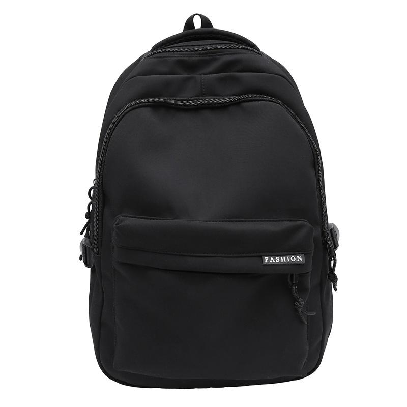 

Korean-style Solid-color, Fresh and Clean Backpack for High School Students, A Campus Instagram Style, A Simple Forest-themed Backpack for Girls