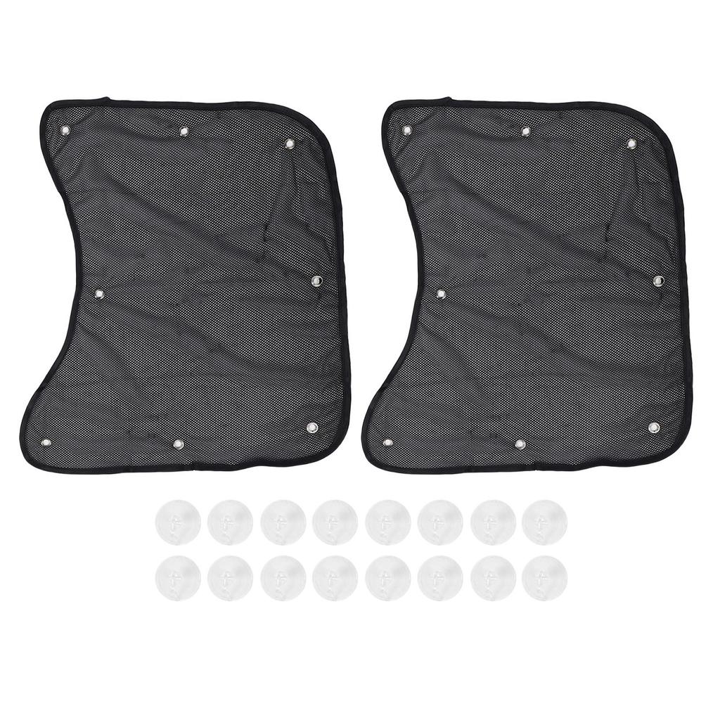 LKW Seitenfenster Sonnenschutz mit Saugnäpfen Dehnbarer Stoff Ersatz für VNL LKW