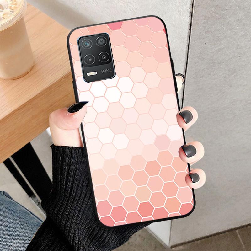 Für Realme 8 4G 5G Hülle 8 Pro Weiche Silikonhülle Für oppo Realme 8i RMX3151 Schwarzer Wolf Rückseite Für Realme 8Pro Handy Stoßfänger