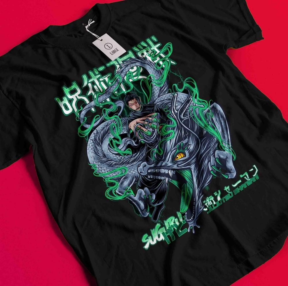 Geto Suguru T-Shirt Gojo Satoru Shirt Jujutsu Kaisen Tshirt Toji Tee Sukuna Toji AA14