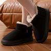 Cotton Slippers Men's Bag with Winter Warm Thick Sole, New Style for Outerwear with Added Fleece, Versatile New Cotton Shoes for Women