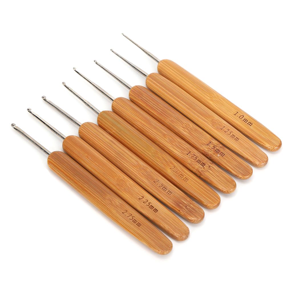 Ergonomic Crochet Hooks DIY HandMade with Various Sizes Round Hook Needle for Home Use