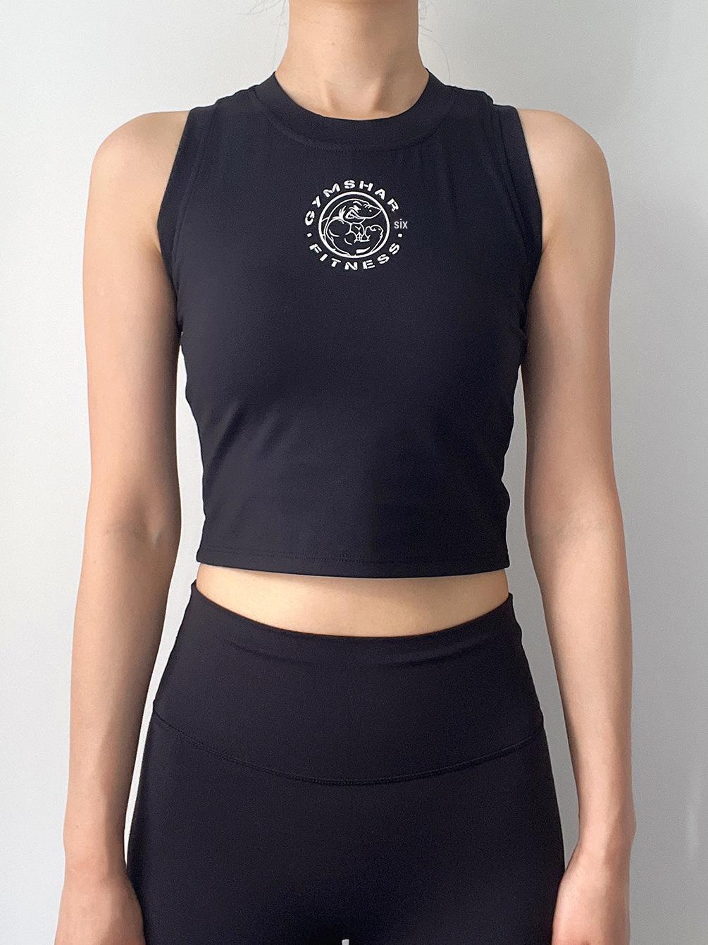 

Shark Sports Vest - Shockproof Yoga & Fitness Top with Removable Pads Small