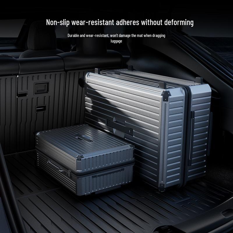Tesla Model Y Front & Rear Trunk Mats - Full Coverage Interior Accessories
