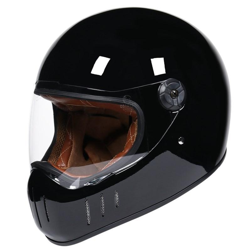 Thompson Motorcycle Helmet Full Face casco moto Helmet Vintage Chopper Retro Helmet capacete de motocicleta