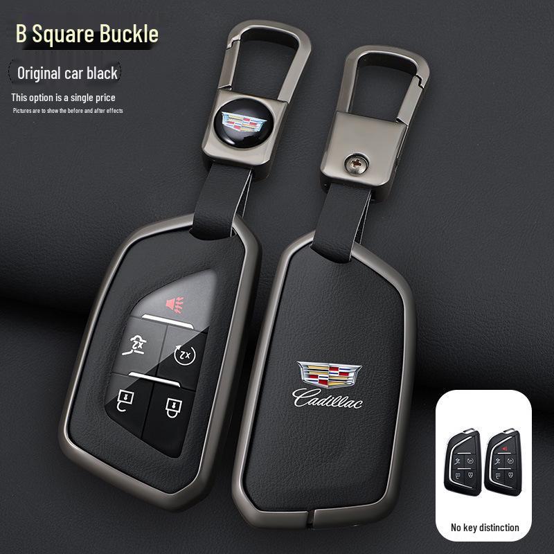 Premiumowe metalowe etui na kluczyk dla 2023 Cadillac CT5, CT6, XT5, XT4, XTS, ATSL