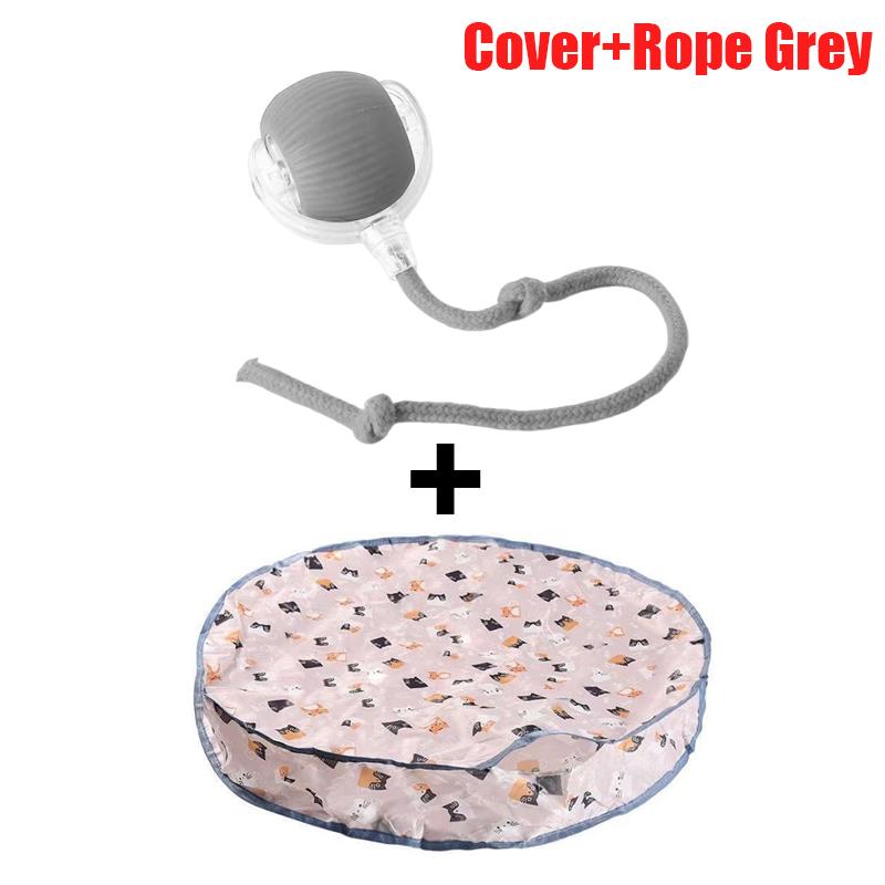 Cat Interactive Toys Ball Cover Set Fast Rolling In Pouch Hide and Seek Kitten Toy Motion Activated Interactive Cat Toy Indoor