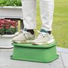 1Set Plastic Vegetable Planters With Tray Rectangular Flowerpots For Balcony Indoor Gardening Breathable Plants Pots Garden Tool