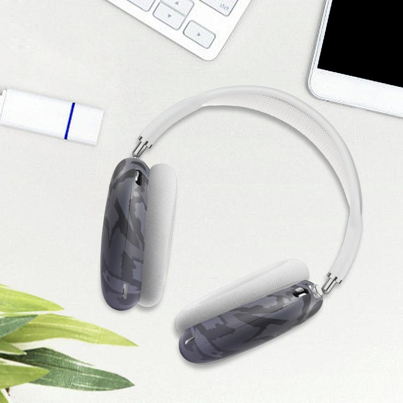 Earpad Earcup Protective Case Cover Headphone Printed Skin Cover For Airpodss Max Headset Silicone Printed Protective Case