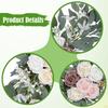 Artificial Wedding Arch Flowers Backdrop Decor Flower Garland Floral Swag for Home