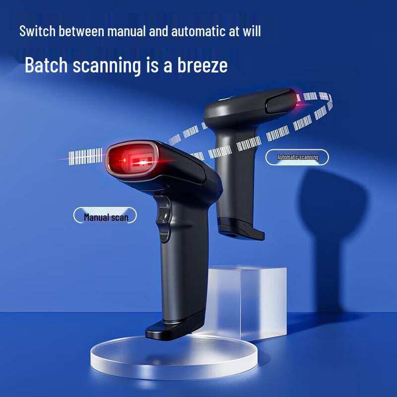 Deli AA102 Wireless 1D Barcode Scanner