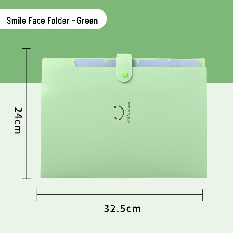 A4 Plastic Accordion File Folder for Students & Office Use