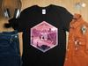 D20 Dice Autumn Fall Dungeons Tabletop RPG Roleplaying Dragons D20 Dice Gamer T-Shirt
