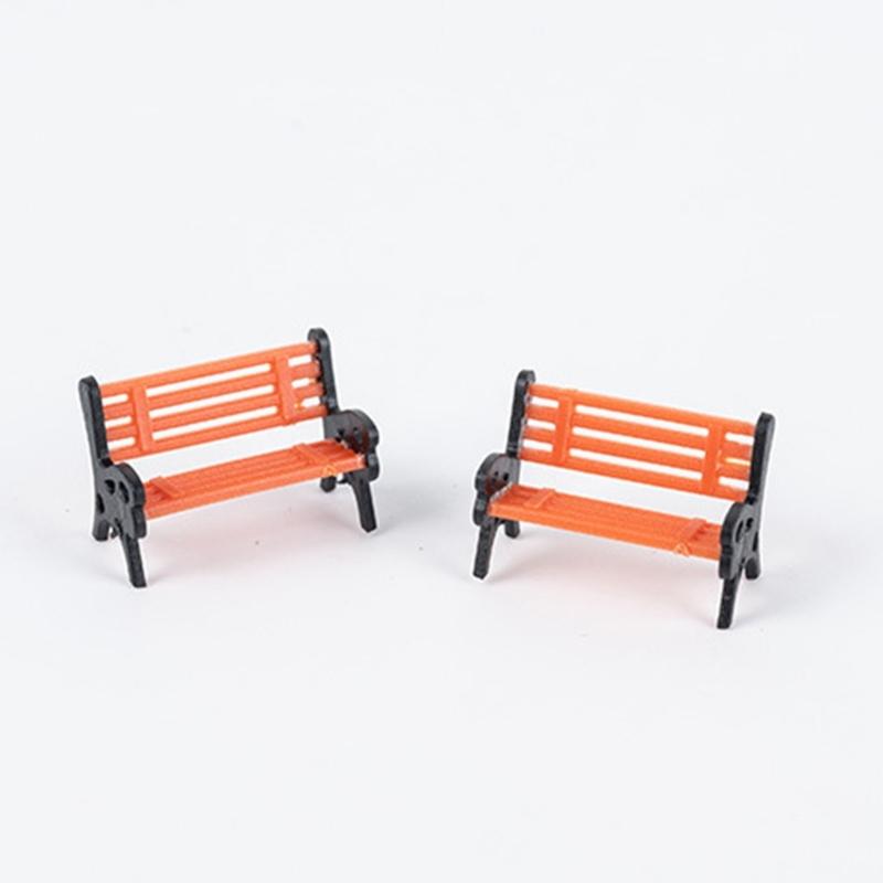 LED Lighting Car Parking Lot Model Miniature Tree,1:87 Scale City Road Scene Model Kits Sand Table Scene Building Model