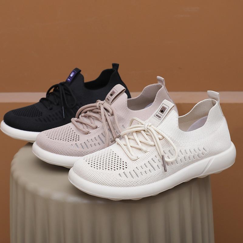 Shoes Women's Summer New One-pedal Breathable Comfortable Soft-soled Fashion Casual Shoes Light Mouth Lazy Shoes